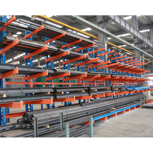 Iraq Cantilever Racking Solution for Wooden Board and Steel Plate Storage Optimization