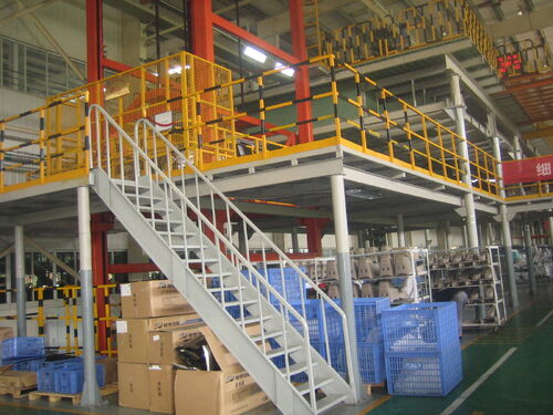 Custom 15m x 50m Steel Platform for Australian 4S Car Dealership Warehouse Storage, 1000kg/m2 Load Capacity