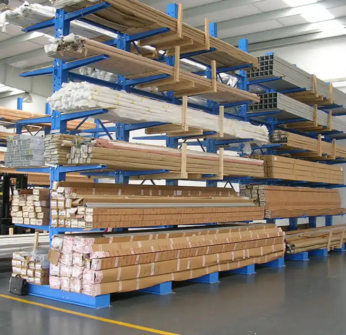 Latest company blogs about Peter Outdoor Double Sided Cantilever Rack for Timber Steel Storage in Australia 6m Height 1000mm Arm