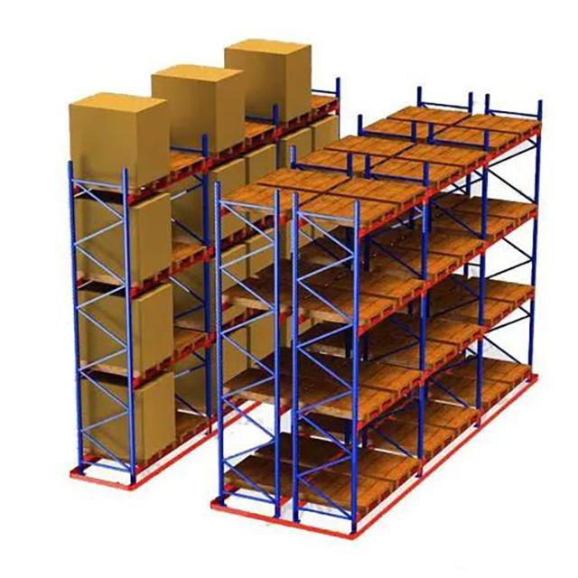Warehouse VNA Racking System Corrosion Protection Heavy Duty Pallet ...