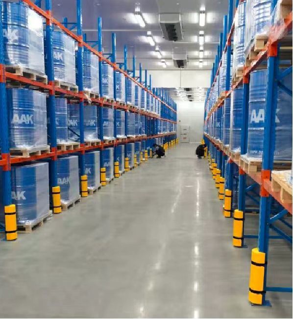 Plastic Rack Upright Protector One-Piece Pallet Rack Column Guard for ...