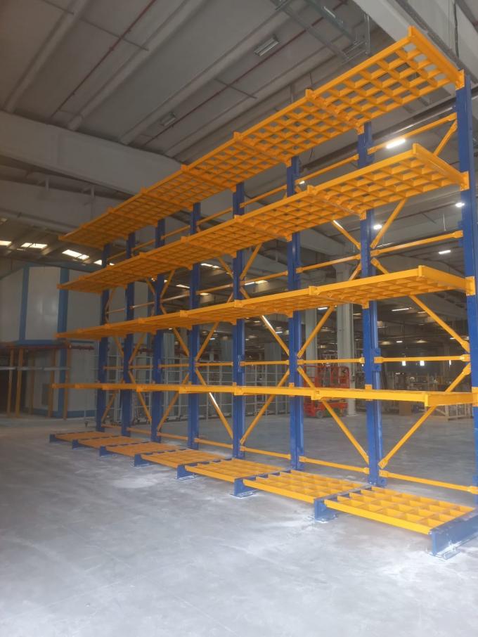 Adjustable Arm Cantilever Rack for Heavy Loads 24-48 Inch