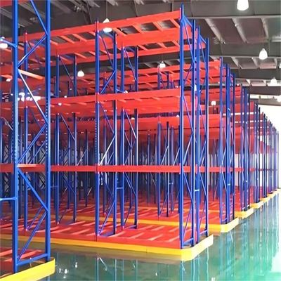 VNA Warehouse Racking Heavy Duty Pallet Racking Customized Size