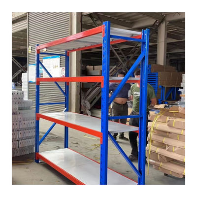 Buon prezzo Scaffalature Metalliche Regolabili per Carichi Medi Senza Bulloni, Scaffali in Acciaio per Magazzino, Garage e Fabbrica in linea