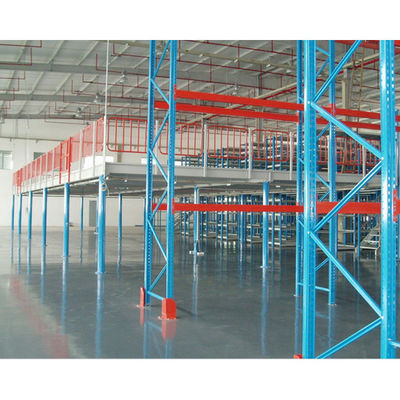 Harga yang bagus Multi-level Heavy Duty Industrial 800-1500kg/sqm Rak gudang Palet Racking Systems Attic Loft Mezzanine Platform Lantai on line