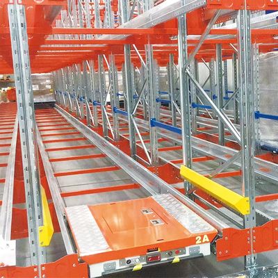 Good price High Capacity Industrial Metal Storage Racks , Shuttle Radio Racking Customized online