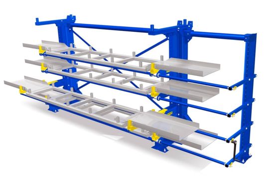 Good price Heavy Duty Steel Cantilever Rack Warehouse Cantilever Arm Shelving storage online