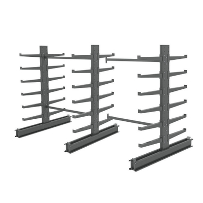 Buen precio Estantería metálica voladiza de alta resistencia para almacenamiento de material, para almacenamiento de tuberías en línea