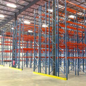 Bon prix Construction en acier, capacité 500-4000kg, rayonnage à palettes double profondeur robuste, inoxydable, multicouche en ligne