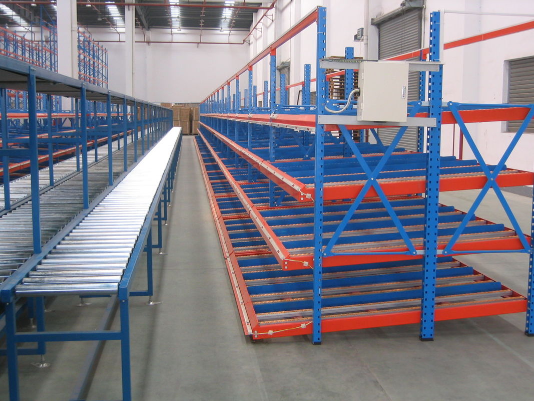 Standard Carton Flow Racking Galvanized Carton Flow Rack for High Storage Efficiency