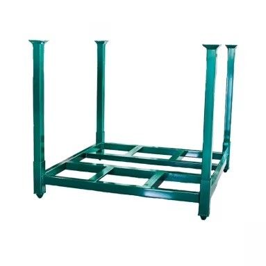 Rolls Stacking Racks Heavy Load Foldable Fabric Roll Storage Rack , Warehouse Stackable ...