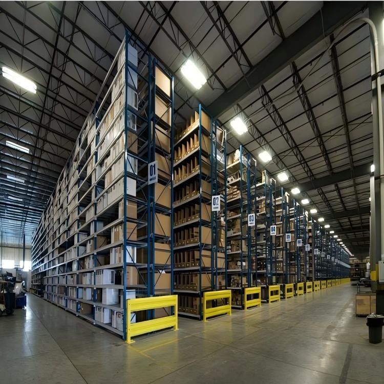 Warehouse VNA Racking System Corrosion Protection Heavy Duty Pallet ...