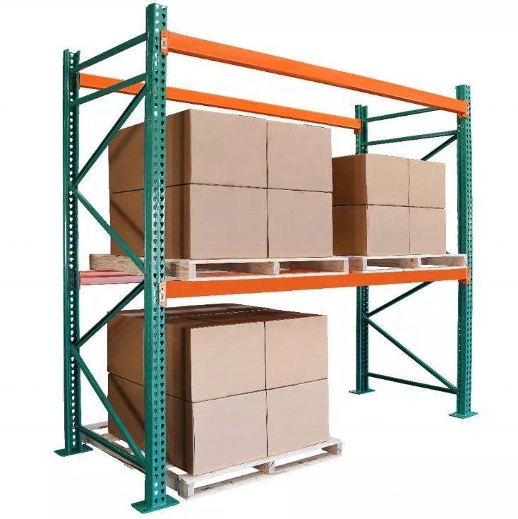 3-6 inch Step Beam Boltless Teardrop Steel Pallet Racking cho hệ thống ...