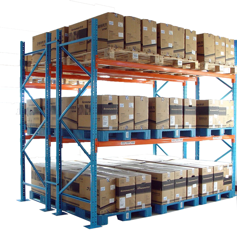 Robust Warehouse Racking System Designed For Space-saving Storage And ...