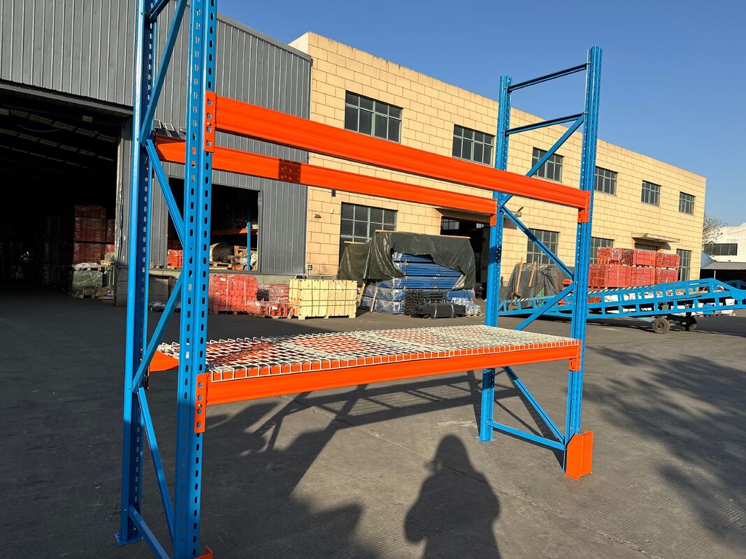 Heavy Duty Pallet Rack with Galvanized Steel Construction Adjustable ...