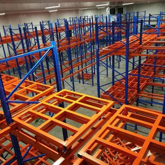 Puch Back Racking System Warehouse Push Back Racking System Customized Pushback Racking System