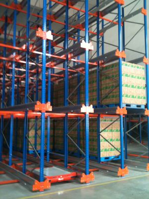 Harga yang bagus Radio Shuttle Pallet Racking 10000 Pallet Makanan Beku Penyimpanan Dingin OEM Desain Custom Australia Project Manufacturer on line
