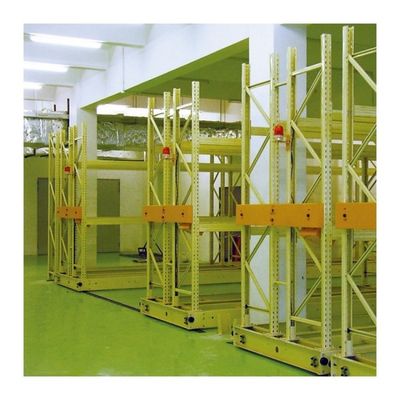 Good price ESD Protection Steel Electric Mobile Racking , Heavy Industrial Steel Storage Racks online