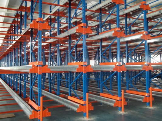 Good price Corrosion Resistant Radio Shuttle Rack , Heavy Duty Industrial Stacking Racks online