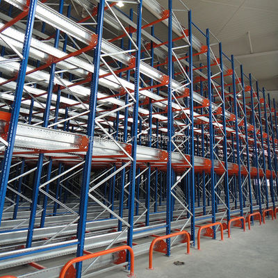 Good price High Density Warehouse Racking System , Steel Industrial Pallet Racking System online