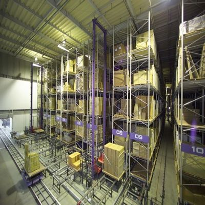 Good price Blue AS/RS System Upright Column Steel Automated Racking Solutions online