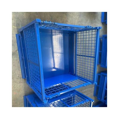 Good price Collapsible Warehouse Stacking Racks Foldable Heavy Duty Metal Pallet Bins online