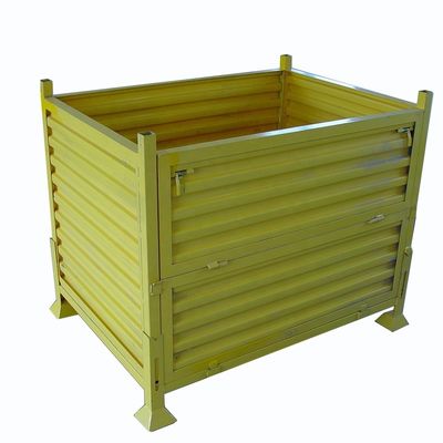 Good price Warehouse Storage Stacking Rack Corrosion Protection Steel Pallet Box Container online