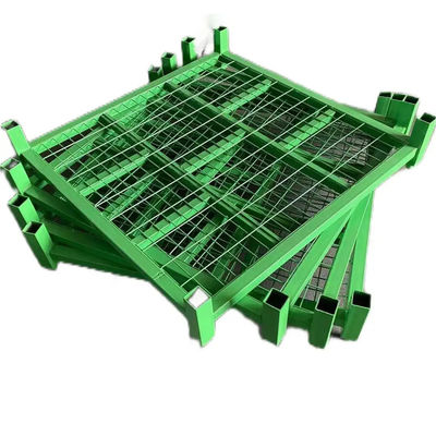 Good price Welded Steel Industrial Metal Stacking Rack Warehouse Stackable Metal Shelves online