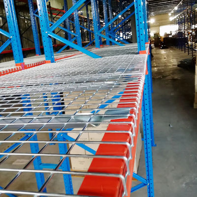 ราคาดี หน่วยงานหนักเหล็กเหล็กกระปุก สาย Mesh Decking โกดัง-เกรดสําหรับ Racking สต็อปการจัดเก็บ ชั้นวางสินค้า ออนไลน์