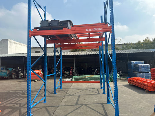 Harga yang bagus Sistem Racking Push Back yang Efisien & Keretakan Bersarang Ultimate Combo on line