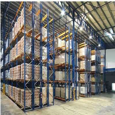Good price Heavy Duty Adjustable Pallet Racking System , Durable Double Deep Warehouse Storage Racking online
