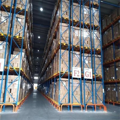 Good price Industrial Double Deep Pallet Rack Customized Metal Racks For Warehouse Storage online