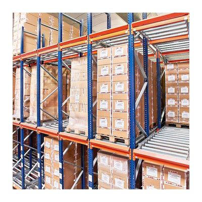 Good price Gravity Flow Rack System High-Efficiency Storage for Warehouse & Distribution Centers online