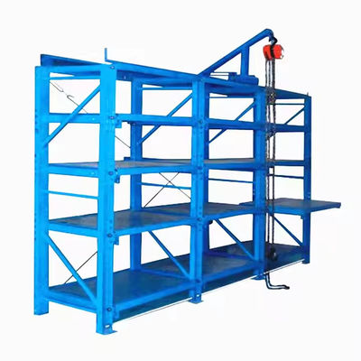 Good price Heavy Duty Open Mould Storage Rack With Pulling Out Mechanism Steel Construction online