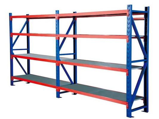 Good price Steel Medium Duty Shelving , Light Duty Stackable Storage Racks For Garage Storage online