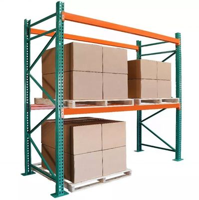 Good price 3-6 inch Step Beam Boltless Teardrop Steel Pallet Racking For Warehouse System Floor Storage online