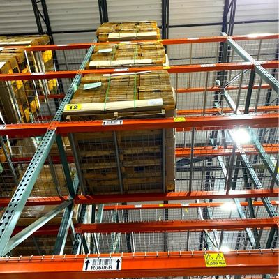 Good price Electrostatic Spray US Boltless Teardrop Pallet Rack Warehouse Teardrop Metal Shelving online