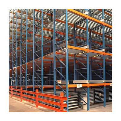 Good price OEM Adjustable Heavy Duty Pallet Racking System , Gravity Flow Roller Rack System online