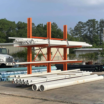 Bon prix Rayonnage cantilever industriel pour stockage d'entrepôt jusqu'à 10 000 lb en ligne