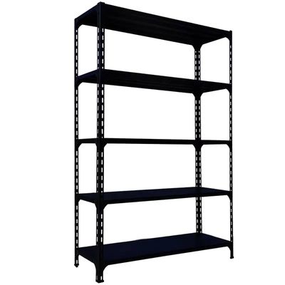 Buen precio Estanterías ranuradas de acero angular industrial de servicio ligero Peterack para almacenamiento, plegables, sin tornillos en línea