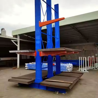 Harga yang bagus Sistem Rak Kantilever Tugas Berat Baja Industri Peterack untuk Penyimpanan Gudang Tubular on line