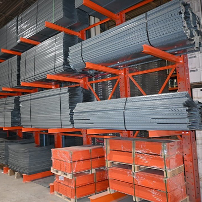 Good price Heavy Duty Cantilever Rack Adjustable Arm 24-48in Blue Orange online