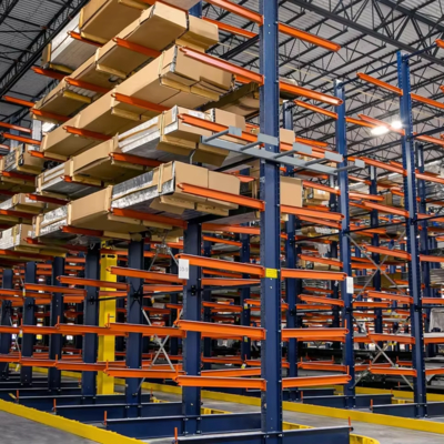 Good price Industrial Cantilever Rack System for Pipe Storage 24-60 Inch Arms online