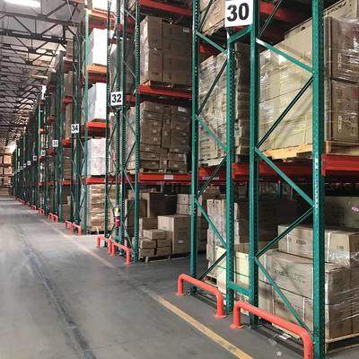 Buon prezzo Sistema di scaffalatura industriale senza bulloni in metallo regolabile, verniciato a polvere, per magazzino, per impieghi gravosi, per stoccaggio, a più strati in linea