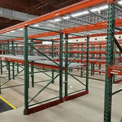 ভালো দাম ভারী দায়িত্ব ইস্পাত প্যালেট র্যাক 500-2500 কেজি ক্ষমতা গুদাম স্টোরেজ অনলাইন