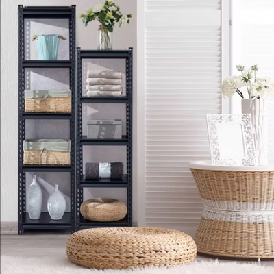 Giá tốt. Boltless Multi-layer Rivet Rack Thương mại điện tử lưu trữ kệ góc Slotting tất cả kim loại trực tuyến