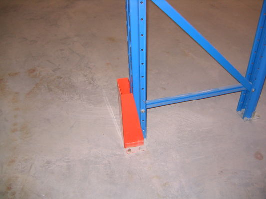 Buen precio Protector de montante de metal de estantería industrial para almacén, protector de esquina de columna de acero de alta resistencia en línea