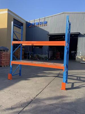 Buon prezzo 500 kg-3000 kg Fabbrica di scaffalature per palette per uso pesante magazzino di scaffalature metalliche unità di scaffalatura per metallo scaffalatura per uso pesante garage industriali scaffalature per palette scaffalature industriali forniture distributore all'ingrosso in linea