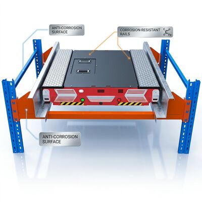 Good price Peterack OEM ODM Corrosion Resistant Radio Shuttle Rack Q235 Steel Powder Coated Bulk Warehouse Equipment online