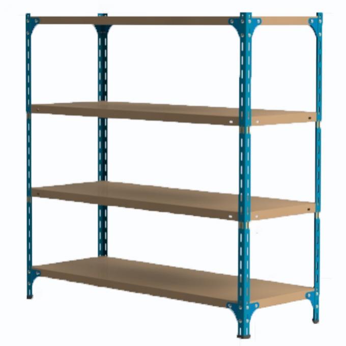 Light Racking Model Adjustable Steel Light Duty Shelving 5 Layer Boltless Rack Used in ...